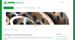 Desktop Screenshot of gleitlager.de