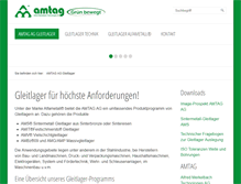 Tablet Screenshot of gleitlager.de